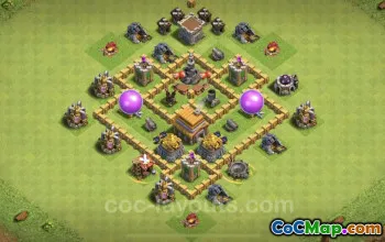 TH5 Max Farming Base med Link - Clash of Clans Copy #18233