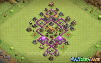 TH6 Base Link: Hybrid Max Levels for Town Hall 6 #18445