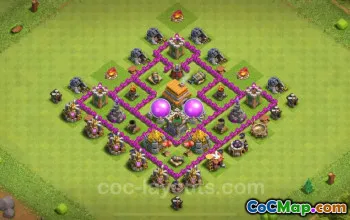 TH6 Farming Base Link: Anti 3 Star - Clash of Clans 2024 #18299