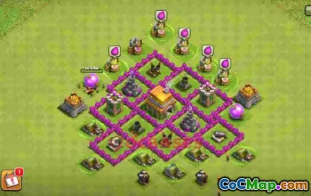 TH6 Fun Symmetrical Base Layout - bya4b #56976