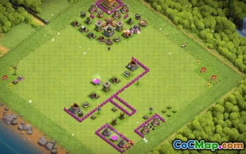 town hall 6, progress base layout #40603