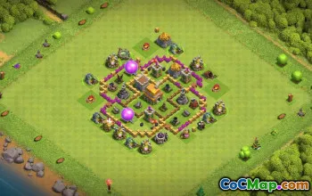 Top TH6 Clash of Clans Base Layouts with Links #37476