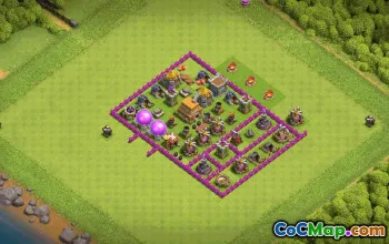 Best Town Hall 6 Base Layouts with Copy Link #36838