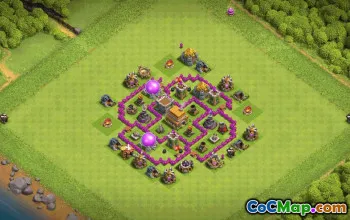 Top TH6 Base Layouts for Clash of Clans #36841