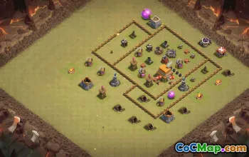 Best Town Hall 6 Base Layouts for Clans #37268
