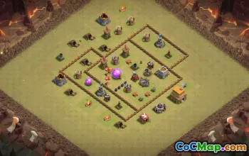 Best Clash of Clans Town Hall 6 Base Layouts #37270