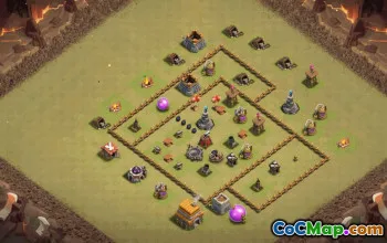 Best Town Hall 6 Base Layouts for Clash of Clans #37271