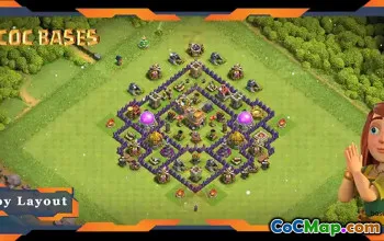 Th7 Anti Trophy Base: War/CWL & Anti-Air Layouts  #20000