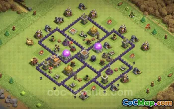 TH7 Farming Base Copy & Max Levels - Clash of Clans #24113