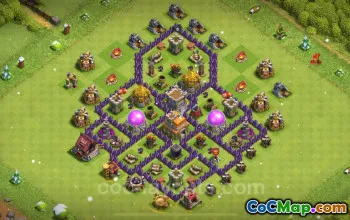 TH7 Farming Base Link: Anti 3 Stars Plan - Clash of Clans 2025 #26628