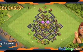 TH7 Farming Base: Max Levels & Anti-Everything Layout #19589