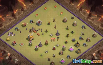 Copy Town Hall 7 Base Layout for Clash of Clans #37179