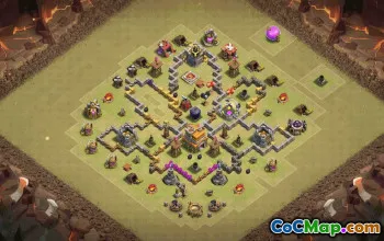 Best Town Hall 7 Base Layouts & Links #35675