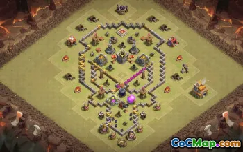 Top Town Hall 7 Base Layouts for Clash of Clans #35571