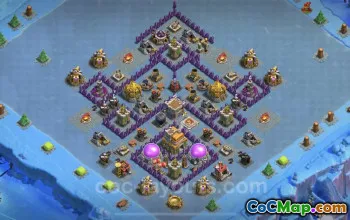 TH7 Max Level Farming Base Layouts – Clash of Clans #18644