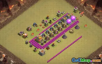 Copy Town Hall 7 Base Layouts for Clash of Clans #37089