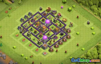 Best TH7 Clash of Clans Base Layouts & Links #36405