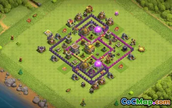 Best Town Hall 7 Clash of Clans Base Layouts #34864