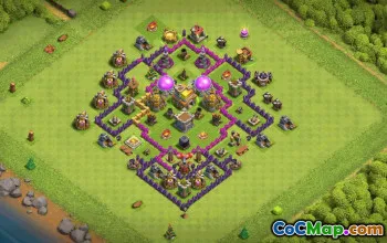 Best Town Hall 7 Base Layouts & Links #34866