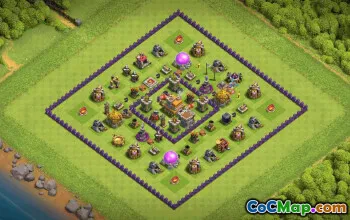 Top Town Hall 7 Base Layouts for Clash of Clans #36223