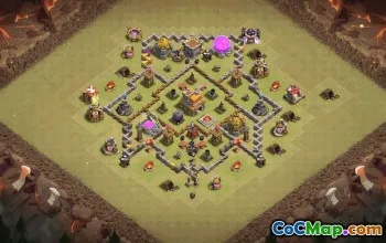 Top CoC Town Hall 7 Base Layouts with Links #36166