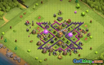 Top Town Hall 7 Base Layouts for Clash of Clans #36330