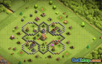 Top Town Hall 7 Base Layouts for Clash of Clans #36849