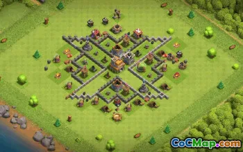 Top Town Hall 7 Base Layouts for Clash of Clans #36947