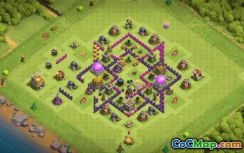Top Town Hall 7 Base Layouts for Clash of Clans #34779