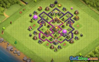 Best Town Hall 7 Base Layouts with Copy Link #34781