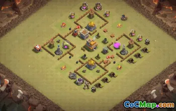 Top Town Hall 7 Base Layouts & Maps #34841