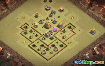 Top Town Hall 7 Base Layouts with Link #34842