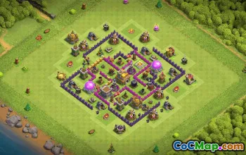 Top Town Hall 7 Base Layouts & Maps #34863