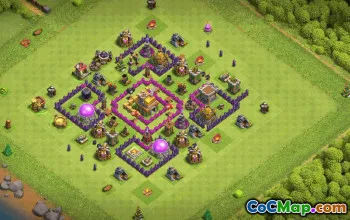 Top Town Hall 7 Base Layouts for Clash of Clans #34865