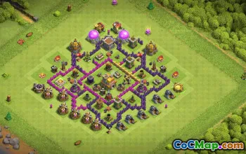 Top Town Hall 7 Base Layouts for Clash of Clans #34868
