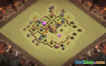 Top Town Hall 7 Base Layouts with Copy Links #34942