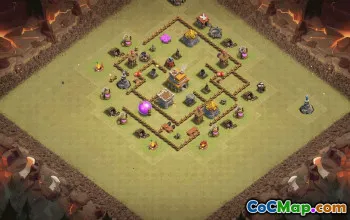 Effective Town Hall 7 Base Layouts with Copy Links #34943