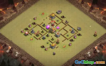 Pack the Best TH7 Clash of Clans Base Layouts #34944