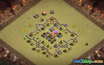 Top Town Hall 7 Clash of Clans Base Layouts #34948