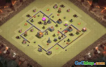 Top TH7 Clash of Clans Base Layouts #34950