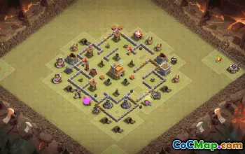 Best TH7 Base Layouts for Clash of Clans #34955