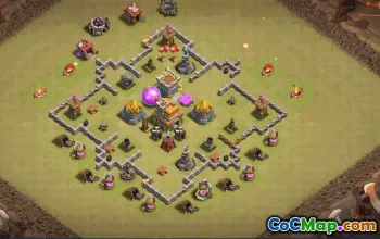 Top Town Hall 7 Clash of Clans Base Layouts #35030