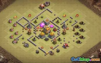 Top Town Hall 7 Base Layouts with Copy Link #35031