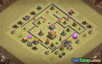 Top Town Hall 7 Base Layouts for Clash of Clans #35036