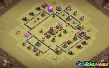 Best Town Hall 7 Base Layouts with Copy Link #35038