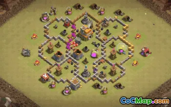 Top TH7 Clash of Clans Base Layouts with Links #35043