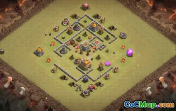 Copy Town Hall 7 Base Layouts with Links #35102