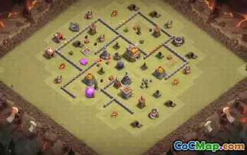 Top TH7 Base Layout for Clash of Clans #35109