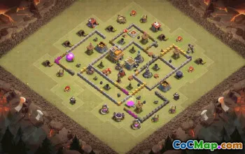 Best Town Hall 7 Base Layouts with Links #35115