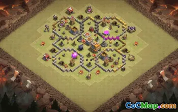 Top Town Hall 7 Base Layouts & Links #35121